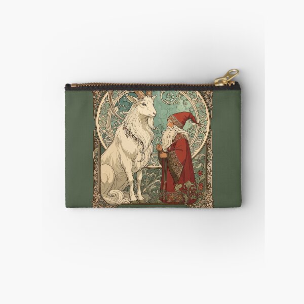 Item preview, Julbocken Yule Goat And Jultomten Scandinavian Mythology designed and sold by taiche.