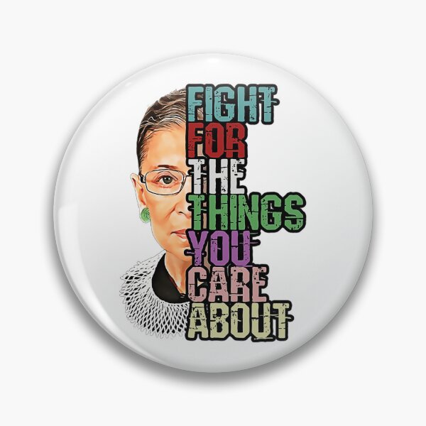 Item preview, Ruth Bader Ginsburg Colorful Protest Text designed and sold by Ashackenna.