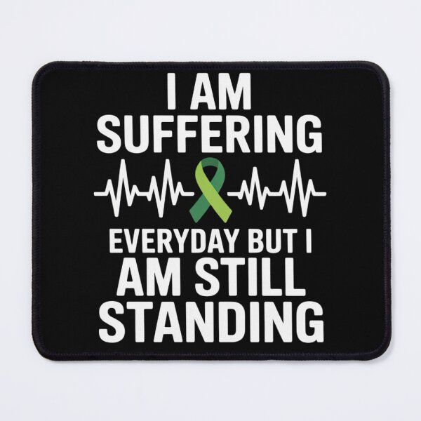 Item preview, I Am Suffering Mental Health Warrior Semicolon Depression Awareness designed and sold by TrinaEspinoza.