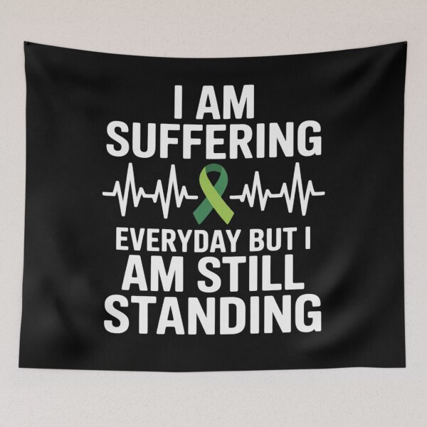 Item preview, I Am Suffering Mental Health Warrior Semicolon Depression Awareness designed and sold by TrinaEspinoza.