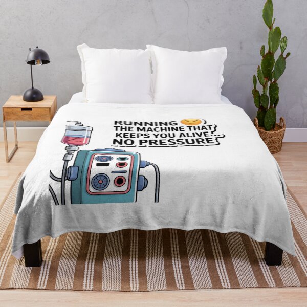 Item preview, Running the Machine That Keeps You Alive… No Pressure – Funny Cardiovascular Perfusionist designed and sold by CuteDesignables.
