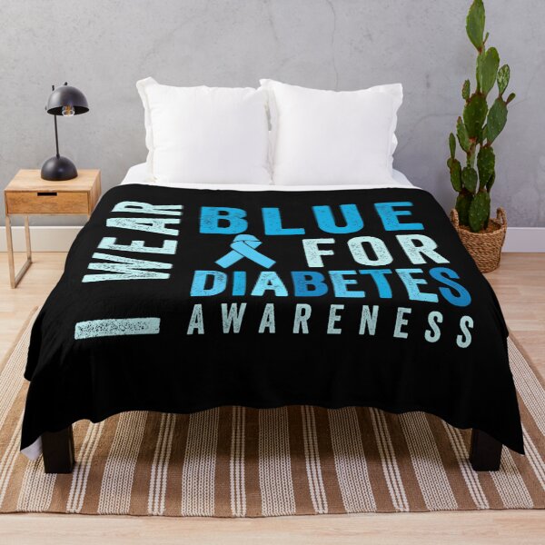 Item preview, I Wear Blue For Diabetes Awareness For Men Women Kids designed and sold by MatthewConer.