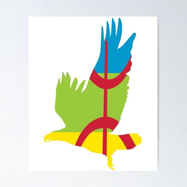 Item preview, Amazigh Flag Eagle Patriotic Shirt designed and sold by cssdru.