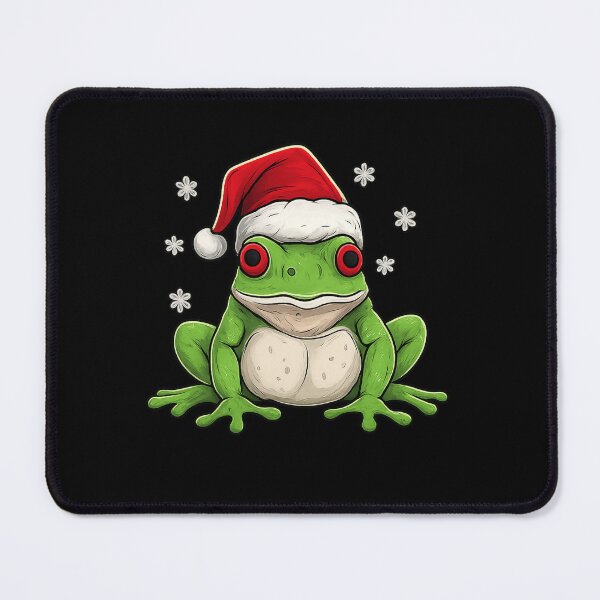 Item preview, Christmas Frog Santa Hat Funny Holiday Cute Red Eyed Tree Frog designed and sold by haitrieuic96.