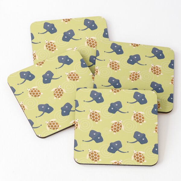 Item preview, Ocean adventures on green designed and sold by reneesillus.