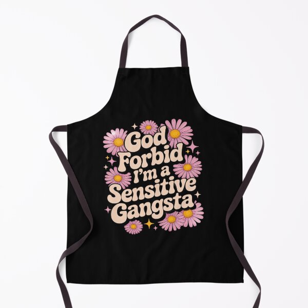 Item preview, Funny Saying God Forbid I'm A Sensitive Gangsta designed and sold by petrichorsworld.