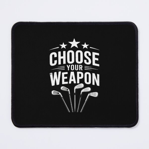 Item preview, Funny Saying Golfing Dads - Choose Your Weapon designed and sold by petrichorsworld.