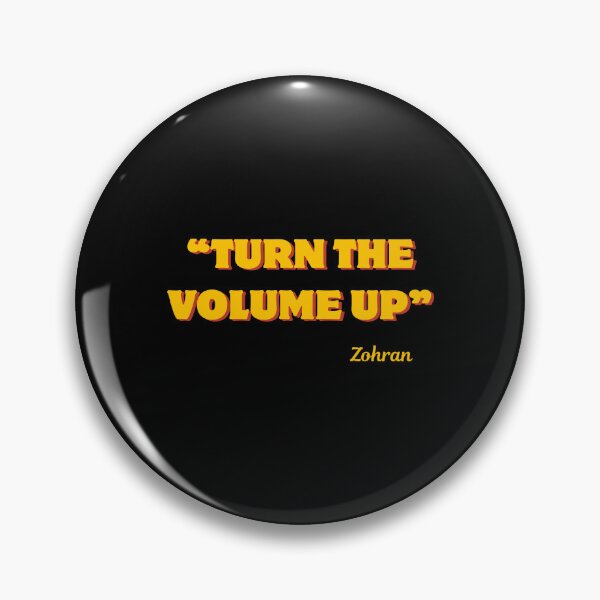 Item preview, Zohran Mamdani Turn the Volume Up designed and sold by frazier-made.