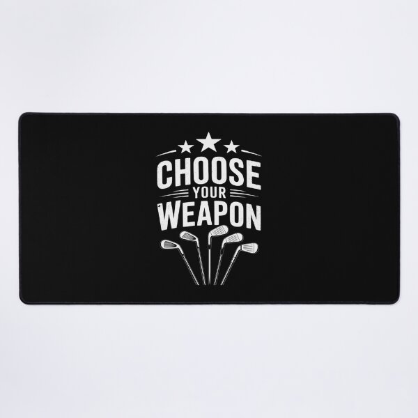 Item preview, Funny Saying Golfing Dads - Choose Your Weapon designed and sold by petrichorsworld.