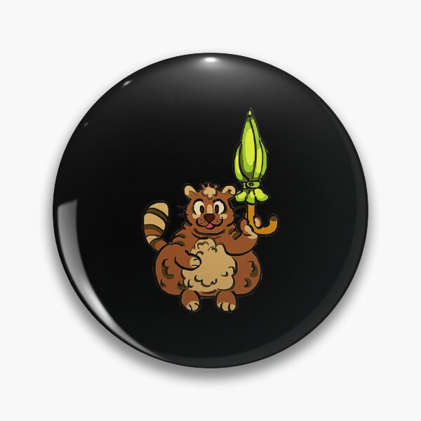 Item preview, Trash Panda With Magic Flying Umbrella Stardew designed and sold by Dorisate.