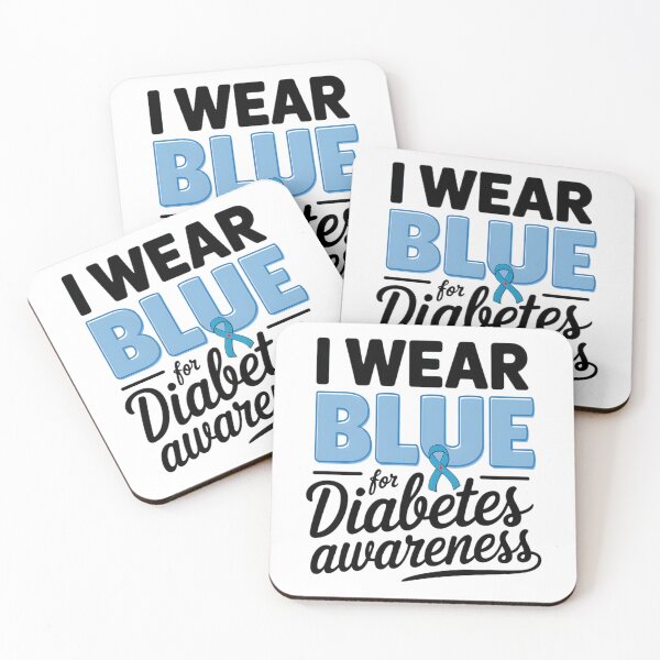 Item preview, I Wear Blue For Diabetes Awareness Month designed and sold by MatthewConer.