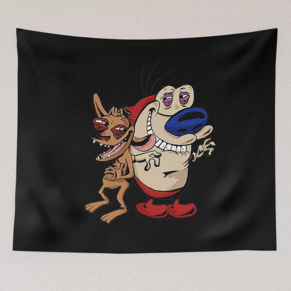 Item preview, Ren And Stimpy Angry Dog designed and sold by Kittyoseph.