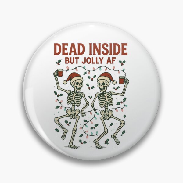 Item preview, Dead Essential Christmas Vintage Classic Af Jolly But Inside Retro designed and sold by SmithWSTaRR.