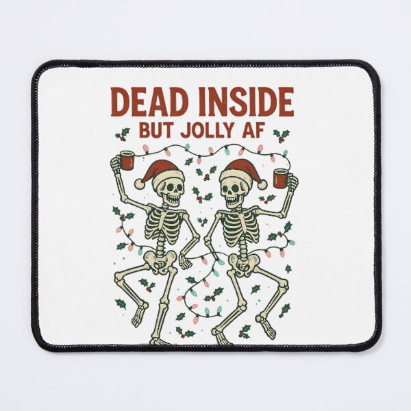 Item preview, Dead Essential Christmas Vintage Classic Af Jolly But Inside Retro designed and sold by SmithWSTaRR.