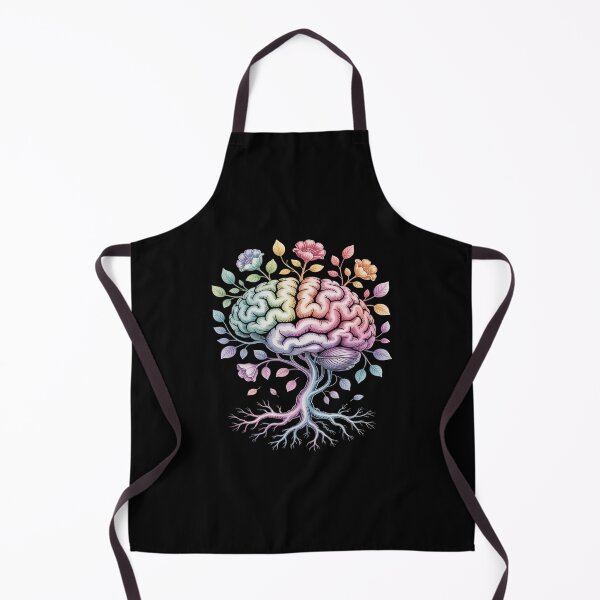 Item preview, Floral Anatomical Brain Tree Mental Health Awareness designed and sold by TyraYoung.