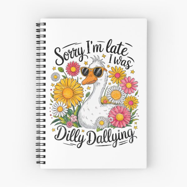 Item preview, Vintage Retro I I'm Late Saying Classic Funny Sorry Dallying Dilly Was designed and sold by PEDDAKAPRADEEP.