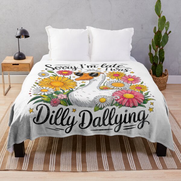 Item preview, Vintage Retro I I'm Late Saying Classic Funny Sorry Dallying Dilly Was designed and sold by PEDDAKAPRADEEP.