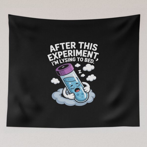 Item preview, Funny Science Nerd After This Experiment I'm Lysing to Bed designed and sold by KingsLife1994.