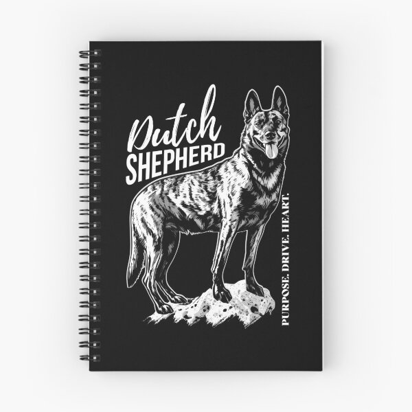Item preview, Dutchie - Dutch Shepherd Dog designed and sold by k9printart.