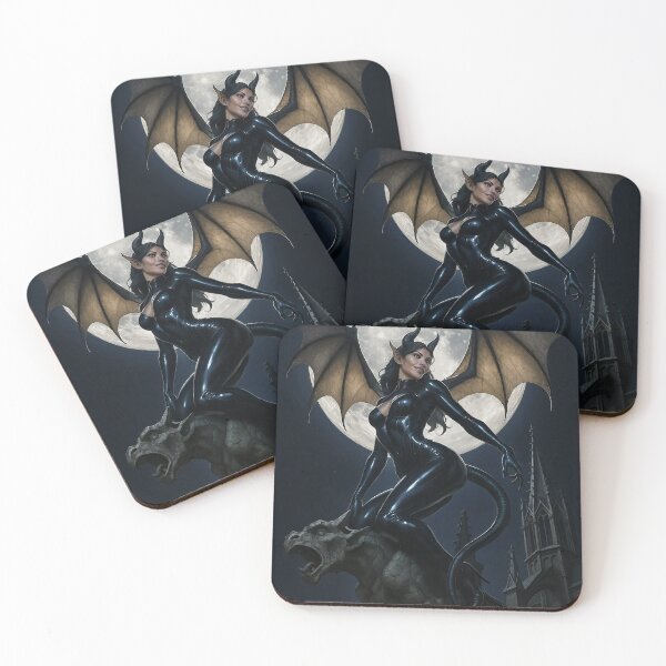 Item preview, Succubus in latex super moon   designed and sold by CathryneDelamort.