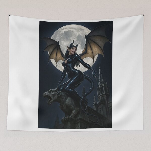 Item preview, Succubus in latex super moon   designed and sold by CathryneDelamort.