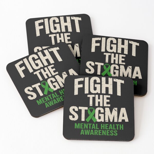 Item preview, Fight The Stigma Mental Health Awareness Green Ribbon designed and sold by TyraYoung.