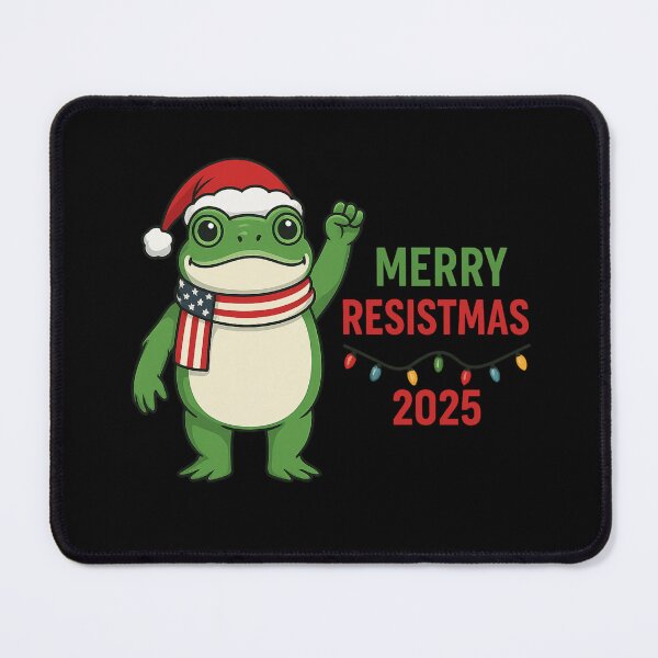 Item preview, Merry Resistmas 2025 Funny Frog Political Christmas Liberal designed and sold by haitrieuic96.