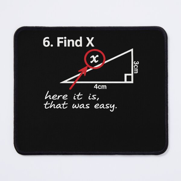 Item preview, Find X Here It Is That Was Easy Math Teacher designed and sold by TyraYoung.