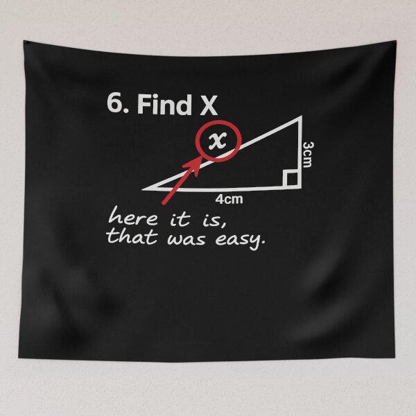 Item preview, Find X Here It Is That Was Easy Math Teacher designed and sold by TyraYoung.