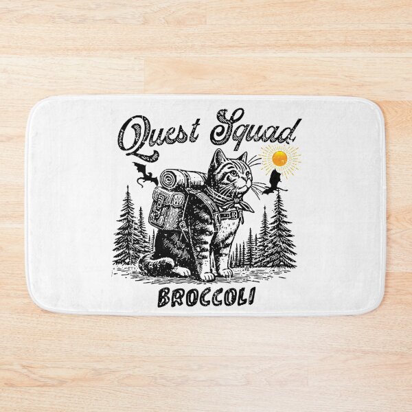 Item preview, Broccoli Quest Squad Fourth Wing Onyx Storm designed and sold by VirgilPeck.