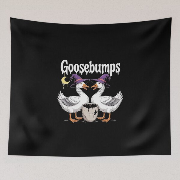 Item preview, Funny Silly Goose Bumps Witch Ducks Spooky Halloween designed and sold by KingsLife1994.