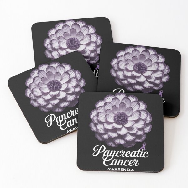 Item preview, Flower Purple Ribbon Pancreatic Cancer Awareness designed and sold by TyraYoung.