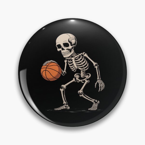 Item preview, Funny Skeleton Basketball Halloween designed and sold by KingsLife1994.
