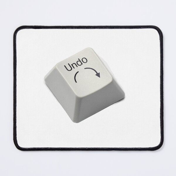 Item preview, Funny “Undo Button” Minimalist Design designed and sold by UNDESIGNS1614.