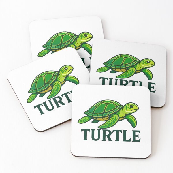 Item preview, Cute Turtle Cartoon Vector designed and sold by MrRares21.