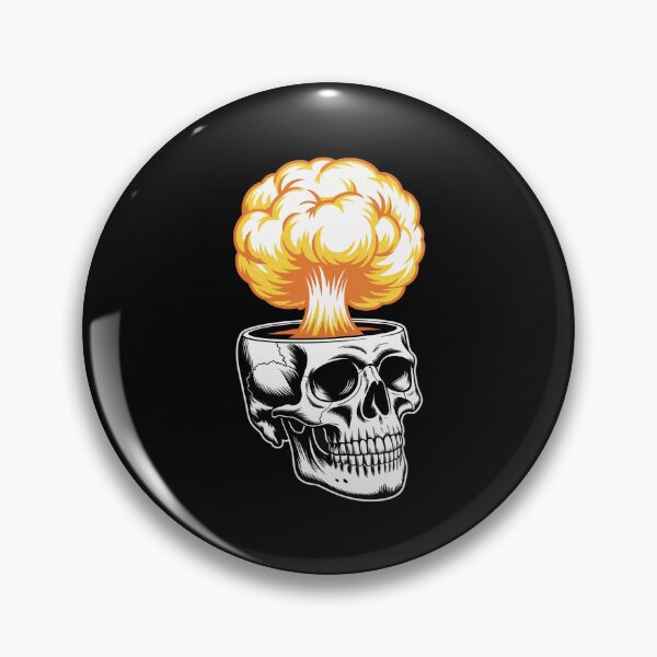 Item preview, Funny Skull Face Expression Explosion designed and sold by KingsLife1994.