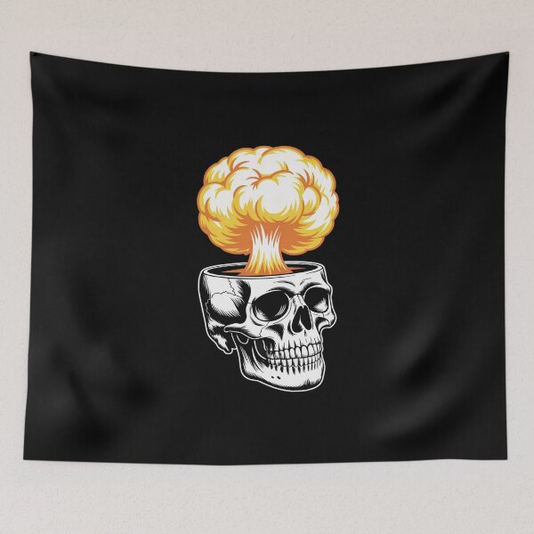 Item preview, Funny Skull Face Expression Explosion designed and sold by KingsLife1994.