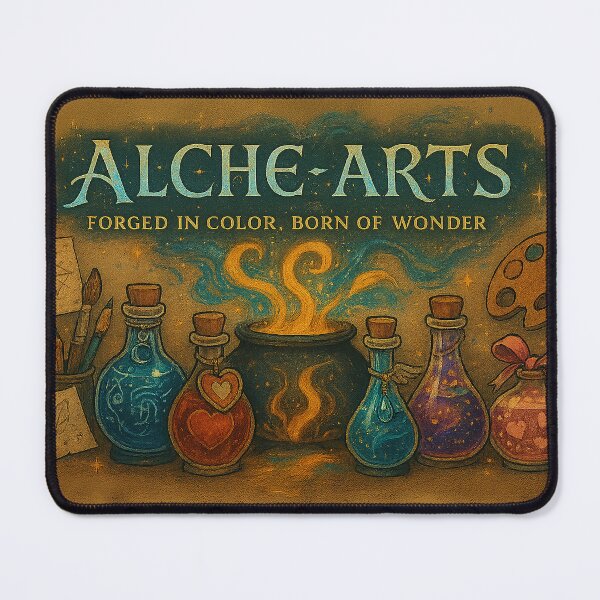 Item preview, Alche-Arts: Forged in Color, Born of Wonder – Fantasy Art Print designed and sold by AlcheArtsStudio.