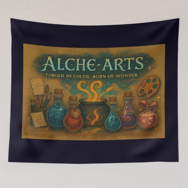 Item preview, Alche-Arts: Forged in Color, Born of Wonder – Fantasy Art Print designed and sold by AlcheArtsStudio.
