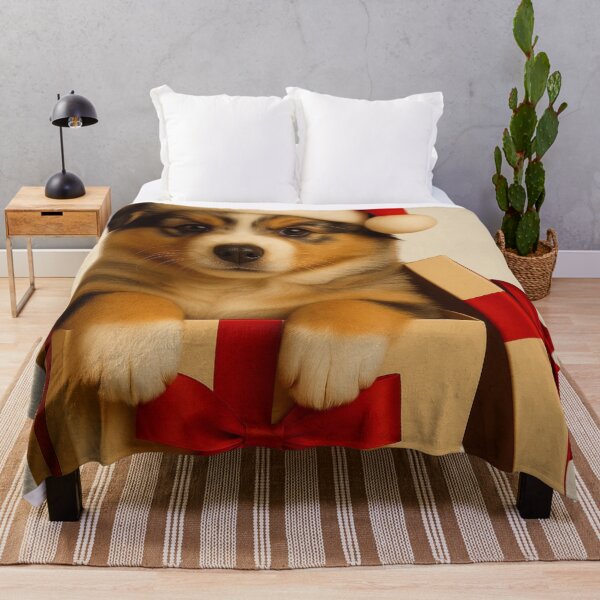 Item preview, Australian Shepherd Puppy Christmas – Cute Holiday Gift designed and sold by LiLeDesigns.