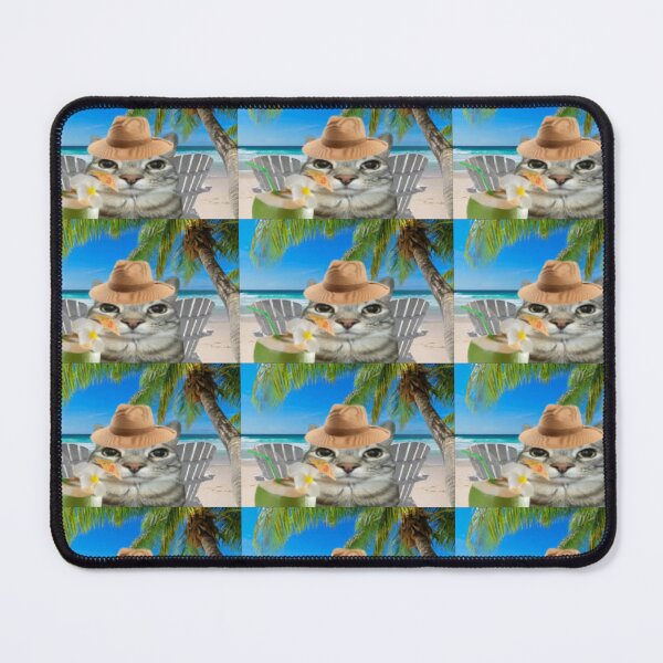 Item preview, Beach Cat Meme designed and sold by tejusssy.