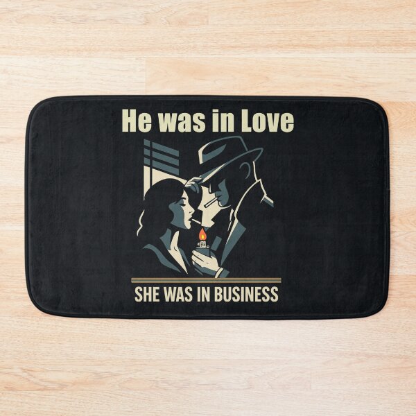 Item preview, Noir Flame — He Was in Love. She Was in Business designed and sold by Sanctum Icons.