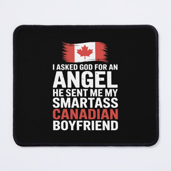 Item preview, Funny Smartass Canadian Boyfriend Canada Flag designed and sold by KingsLife1994.