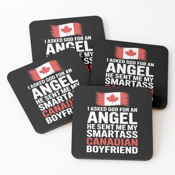 Item preview, Funny Smartass Canadian Boyfriend Canada Flag designed and sold by KingsLife1994.