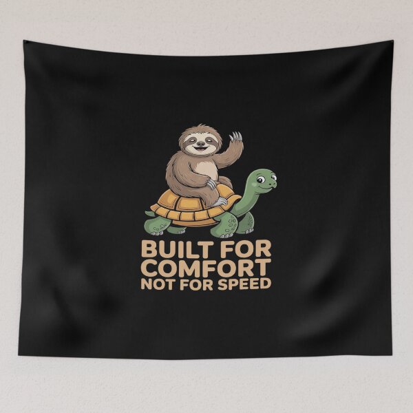 Item preview, Funny Sloth Riding Turtle designed and sold by KingsLife1994.