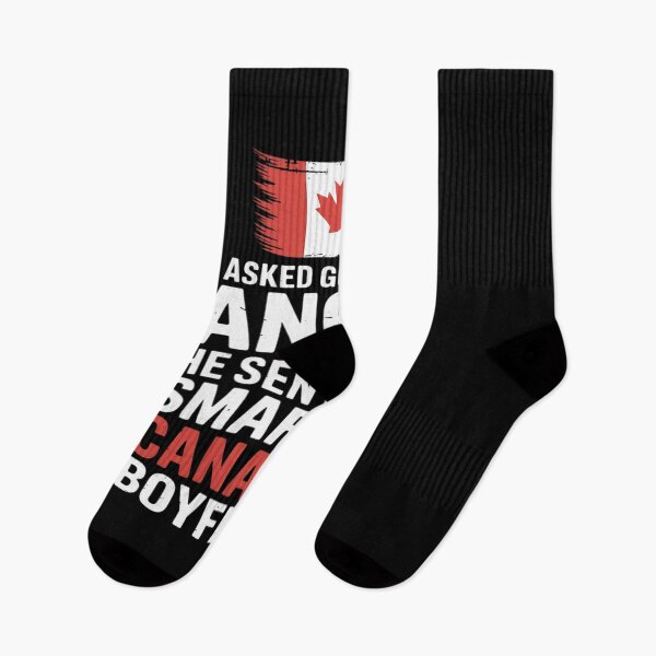 Item preview, Funny Smartass Canadian Boyfriend Canada Flag designed and sold by KingsLife1994.