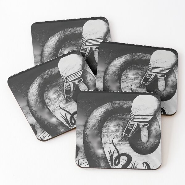 Item preview,  Strange Times Album Poster Black And White designed and sold by SurealGin.