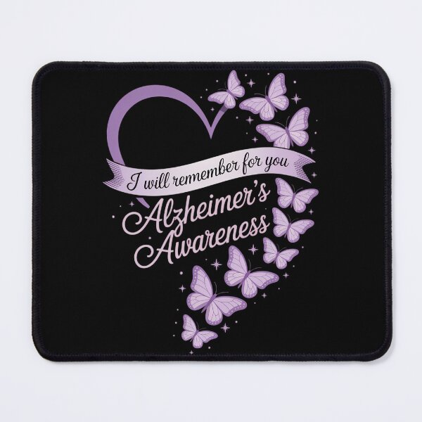 Item preview, I Will Remember For You Purple Ribbon Alzheimer's Awareness designed and sold by TyraYoung.
