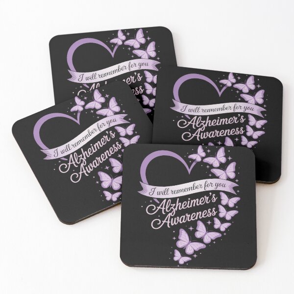 Item preview, I Will Remember For You Purple Ribbon Alzheimer's Awareness designed and sold by TyraYoung.