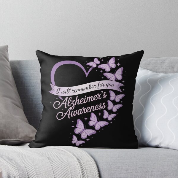 Item preview, I Will Remember For You Purple Ribbon Alzheimer's Awareness designed and sold by TyraYoung.